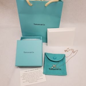 Tiffany & Co. Elsa Peretti Cross Necklace